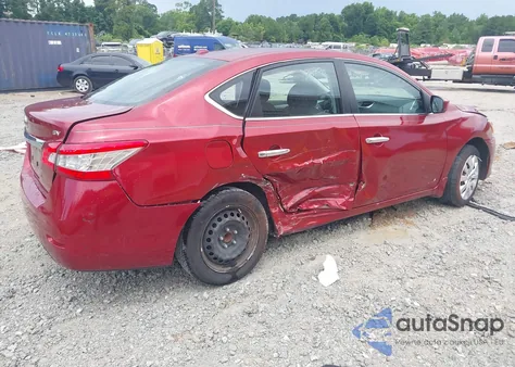 2015 Nissan Sentra Sv from USA, damaged, VIN 3N1AB7AP2FY273252